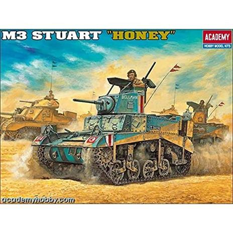 Carro armato M3 A1 Stuart U.S 1/35. Academy AC13269