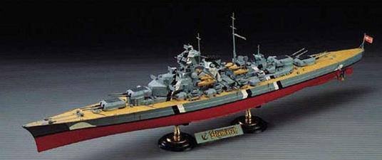 German Battleship Bismarck Bismark Kriegsschiff Plastic Kit 1:350 Model Acd14109