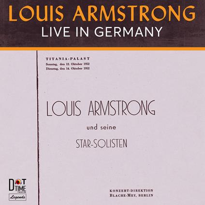 Live in Germany 1952 (Limited Edition) - Vinile LP di Louis Armstrong