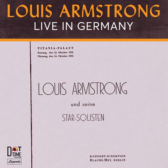 Live in Germany 1952 (Limited Edition) - Vinile LP di Louis Armstrong