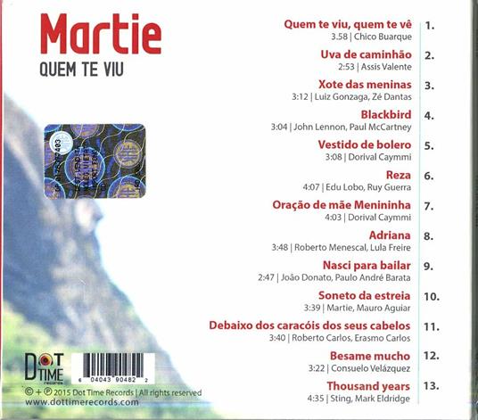 Quem te viu - CD Audio di Martie - 2