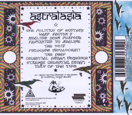 Politics of Ecstasy - CD Audio di Astralasia - 2
