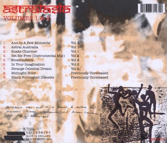 Vol. 1 and 2 - CD Audio di Astralasia - 2