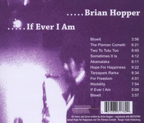 If I Ever Am - CD Audio di Brian Hopper - 2