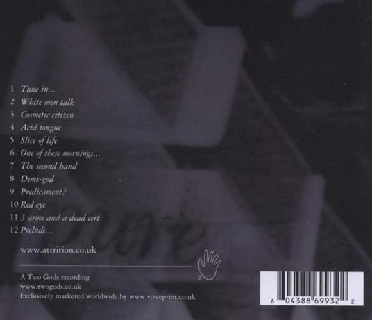 Three Arms & A Dead Cat - CD Audio di Attrition - 2