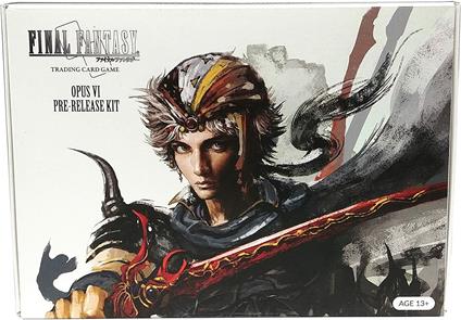 Final Fantasy Trading Card Game Opus VI Pre Release Kit