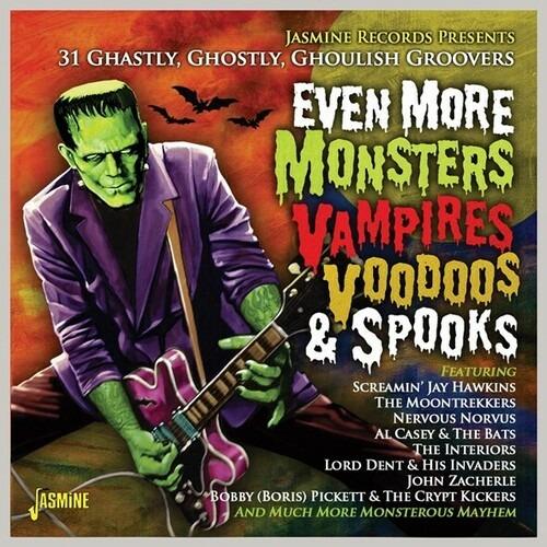 Even More Monsters, Vampires, Voodoos & Spooks - CD Audio