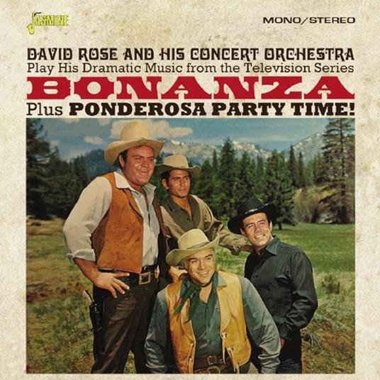 Bonanza! Plus Ponderosa Party Time (Colonna sonora) - CD Audio