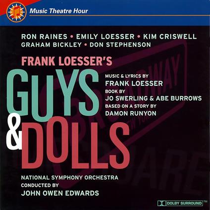 Guys And Dolls: Highlights (Original Studio Cast) (Colonna Sonora) - CD Audio