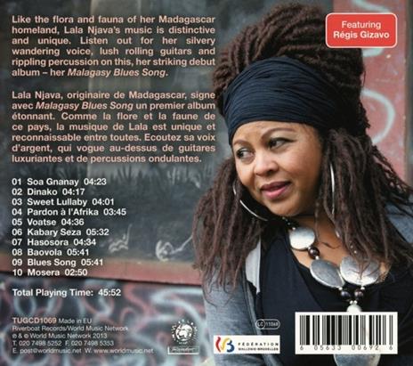 Malagasy Blues Song - CD Audio di Lala Njava - 2