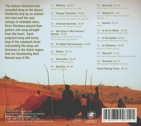 Sahara Sessions - CD Audio di Etran Finatawa - 2