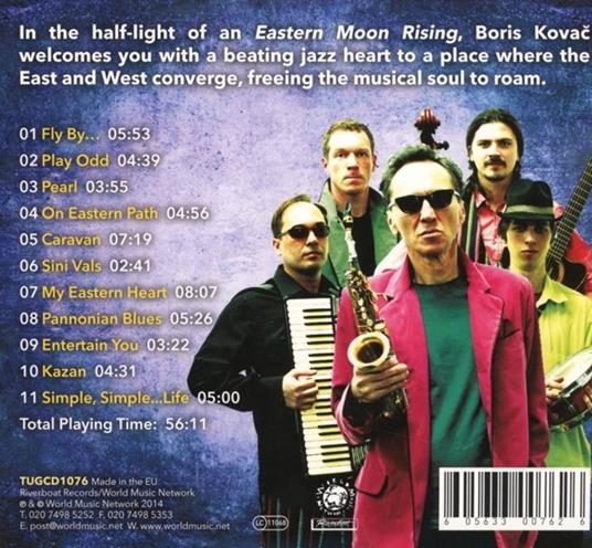 Eastern Moon Rising - CD Audio di Boris Kovac,La Campanella - 2