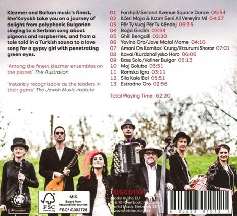 First Dance on Second Avenue - CD Audio di She'koyokh Klezmer Ensemble - 2