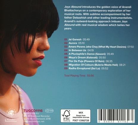 Joys Abound - CD Audio di Anandi Bhattacharya - 2