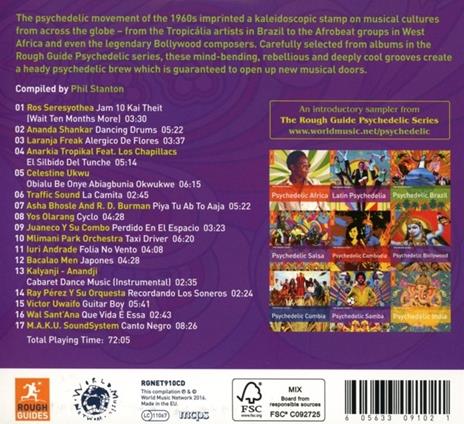 The Rough Guide to a World of Psychedelia - CD Audio - 2