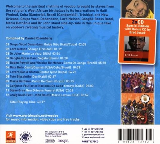 The Rough Guide to Voodoo - CD Audio - 2