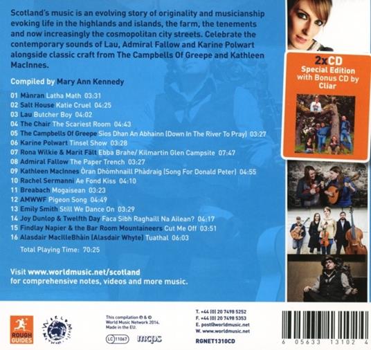 The Rough Guide to Scottish Music - CD Audio - 2