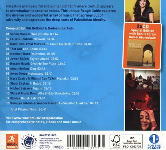The Rough Guide to the Music of Palestine - CD Audio - 2
