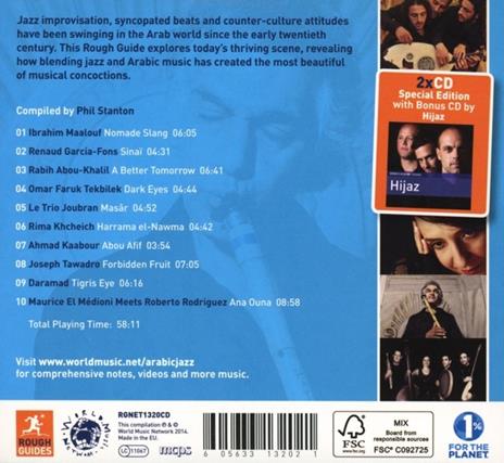 The Rough Guide to Arabic Jazz - CD Audio - 2