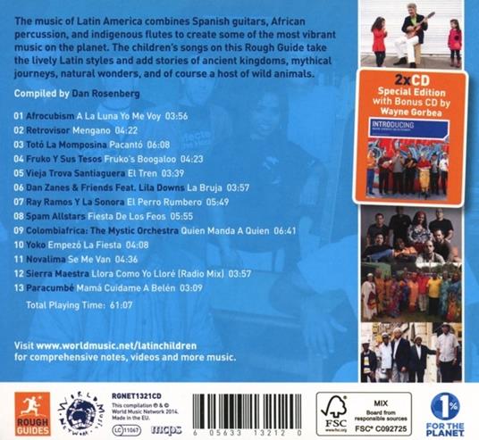 The Rough Guide to Latin Music for Children - CD Audio - 2