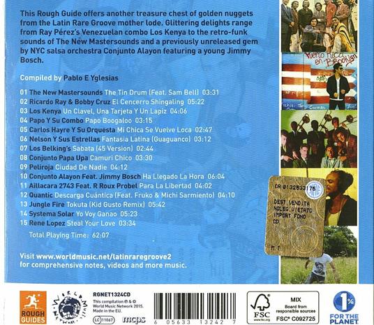 The Rough Guide to Latin Rare Groove vol.2 - CD Audio - 2