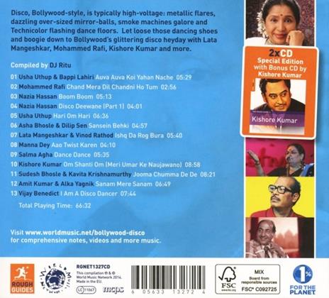 The Rough Guide to Bollywood - CD Audio - 2
