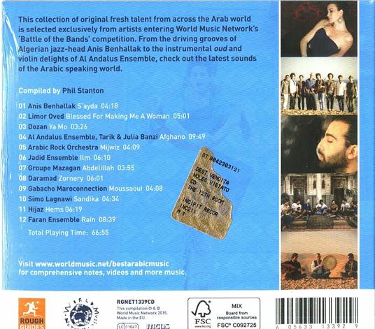 Rough Guide to Best Arab - CD Audio - 2