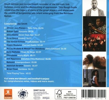 The Rough Guide to South African Jazz - CD Audio - 2