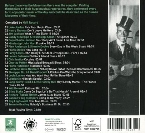 Rough Guide to Blues.. - CD Audio - 2