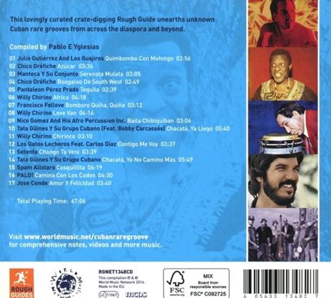 Rough Guide to Cuban Rare Grooves - CD Audio - 2