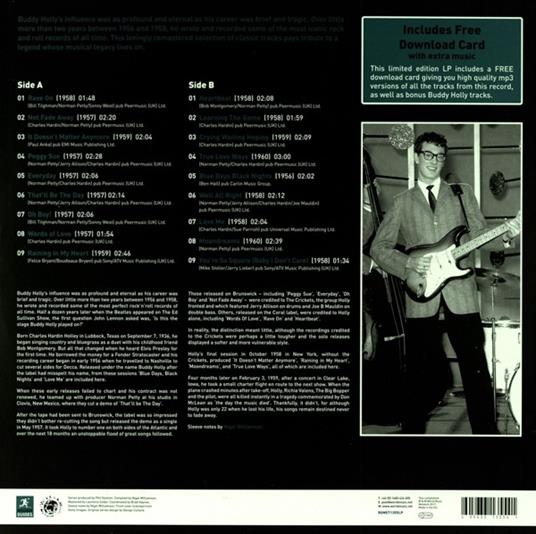 The Rough Guide To Buddy Holly - Vinile LP di Buddy Holly - 2