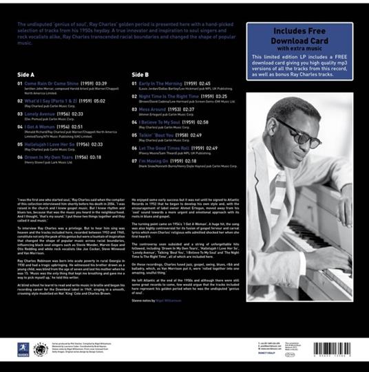 The Rough Guide To Ray Charles - Vinile LP di Ray Charles - 2