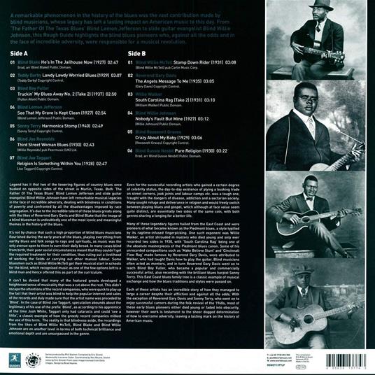 The Rough Guide to Blind, Black & Blue - Vinile LP - 2