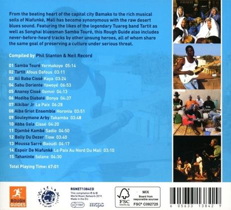 Rough Guide to Mali Blues - CD Audio - 2