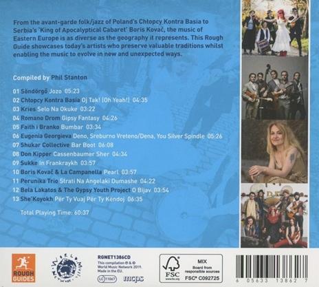The Rough Guide to the Music of Eastern Europe - CD Audio - 2