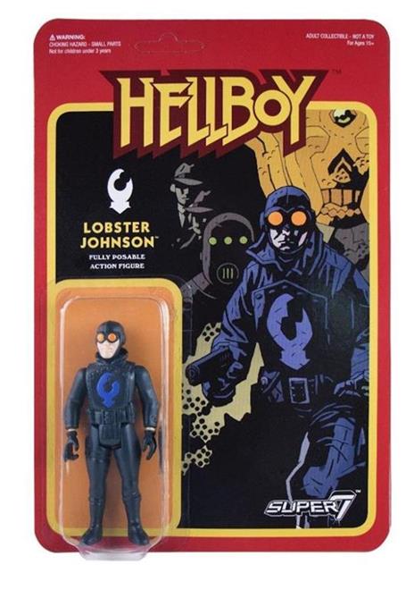 Hellboy: Lobster Johnson. 3.75 Inch Wave 1 Reaction Figure - 2