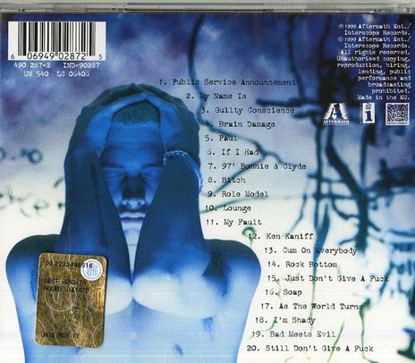 The Slim Shady - CD Audio di Eminem - 2