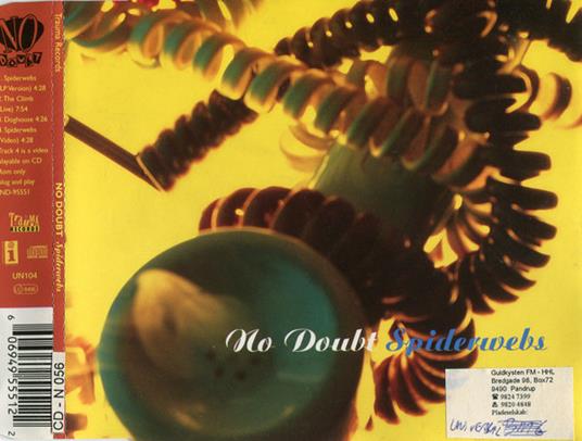 Spiderwebs - CD Audio di No Doubt