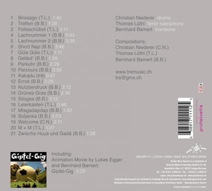 Brissago - CD Audio di TRE