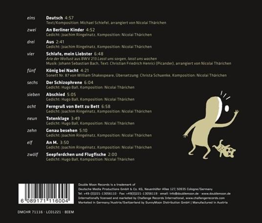 A Berliner Kinder - CD Audio di Thaerichens Tentett - 2