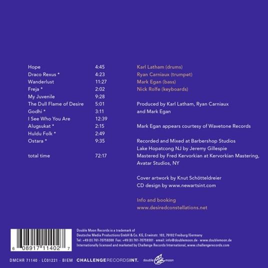 Constellations - CD Audio di Karl Latham - 2
