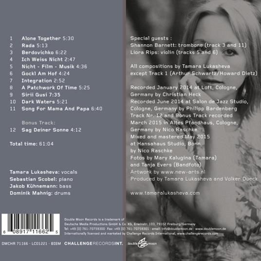 Patchwork of Time - CD Audio di Tamara Lukasheva - 2