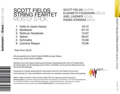 Mostly Stick - CD Audio di Scott Fields - 2