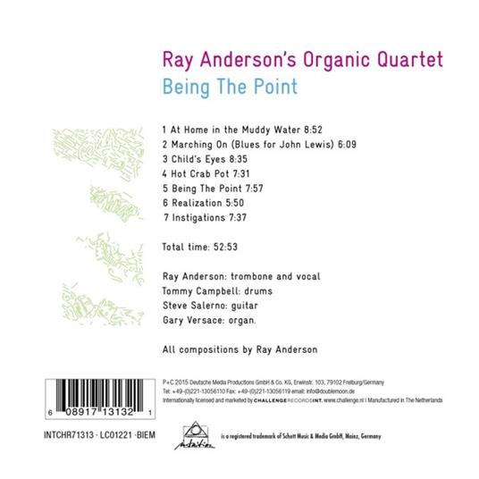 Organic Quartet - CD Audio di Ray Anderson - 2
