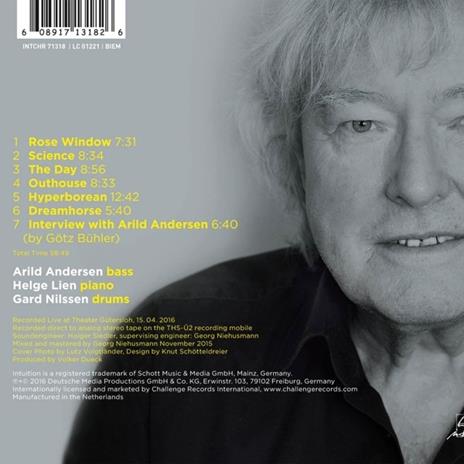 The Rose Window - CD Audio di Arild Andersen - 2