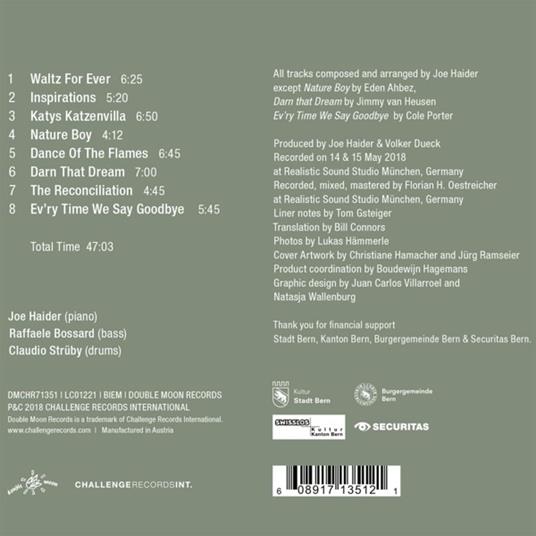 Waltz for Ever - CD Audio di Joe Haider - 2