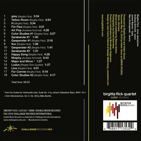 Color Studies - CD Audio di Birgitta Flick - 2