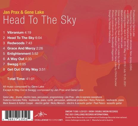 Head To The Sky - CD Audio di Jan & Gene Lake Prax - 2