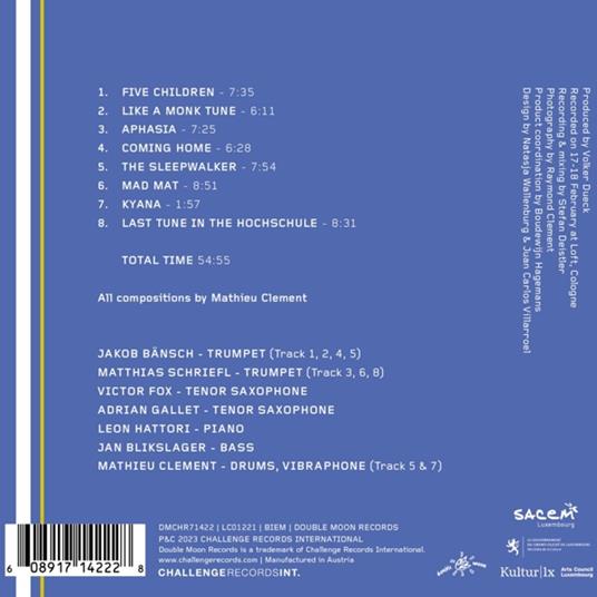 Coming Home - Jazz Thing Next Generation Vol. 97 - CD Audio di Mathieu Clement - 2