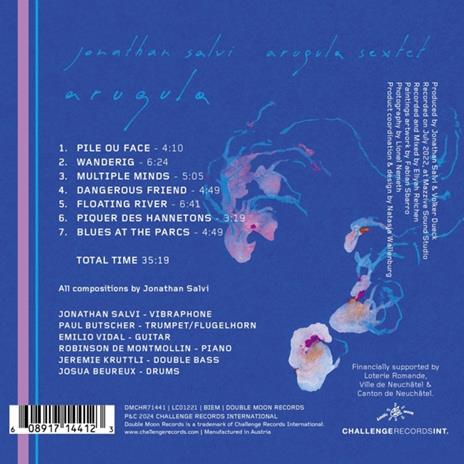 Arugula - CD Audio di Jonathan Salvi,Arugula Sextet - 2